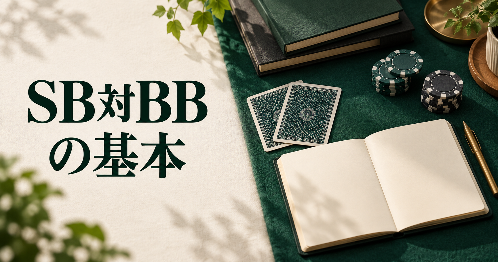 SBまで全員フォールドしたら|BBとの対決で考える3つの選択
